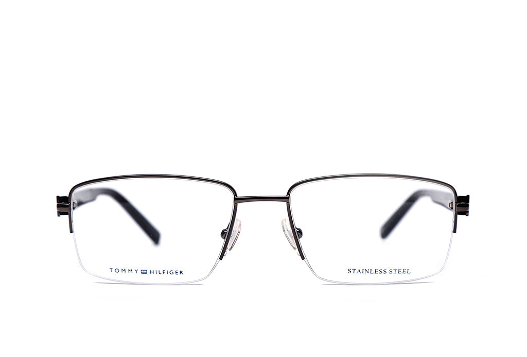 Tommy Hilfiger 6169 Spectacle in Black - half-rim frame
