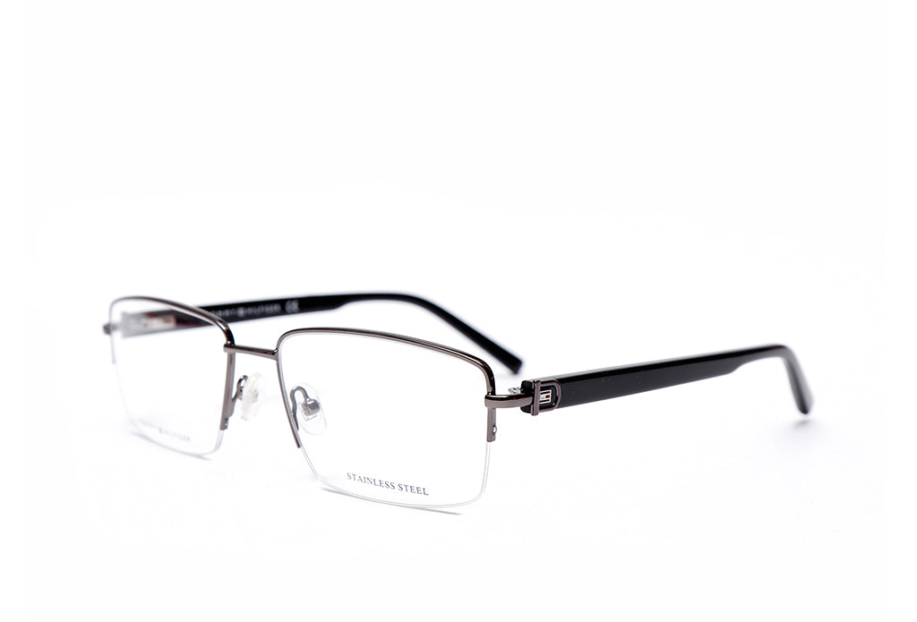 Tommy Hilfiger 6169 Spectacle in Black - half-rim frame