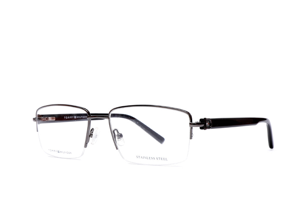 Tommy Hilfiger 6169 Spectacle in Black - half-rim frame
