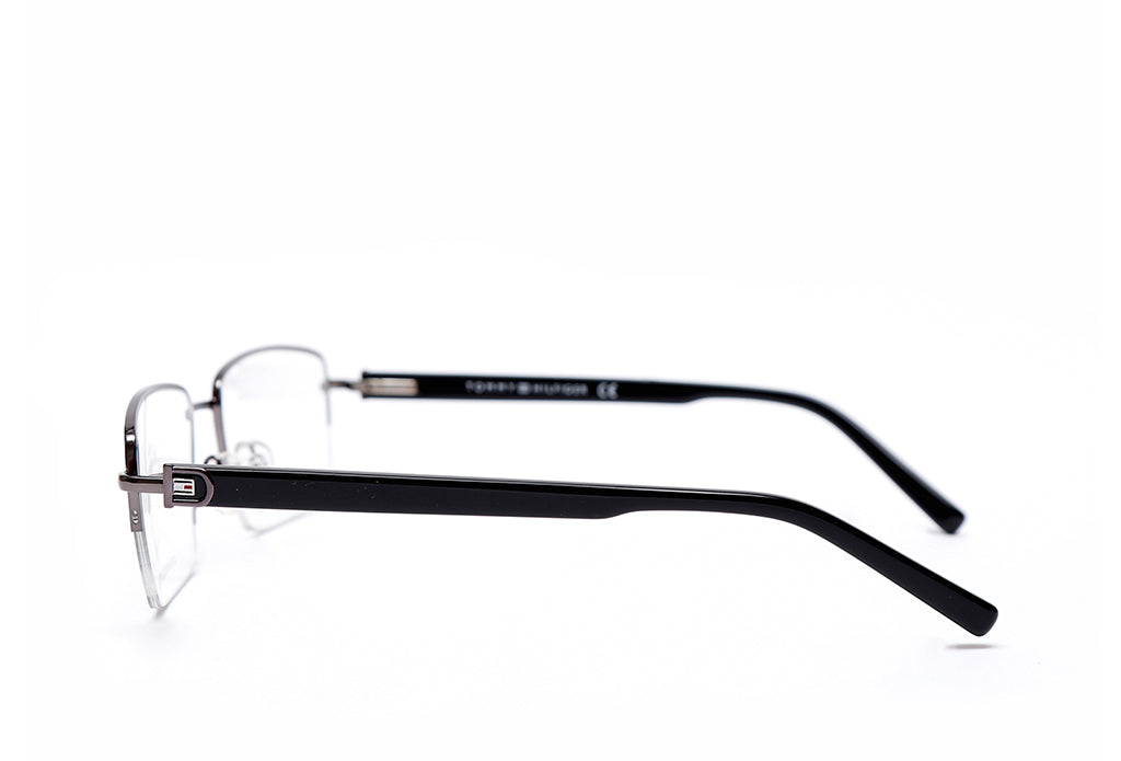 Tommy Hilfiger 6169 Spectacle in Black - half-rim frame