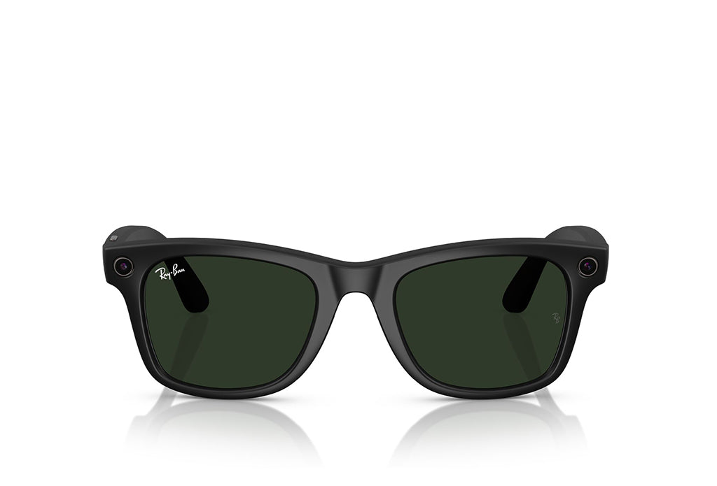 Ray-Ban Meta AI RW4008 (Wayfarer Large) Spectacle - Graphite Green (Transition)