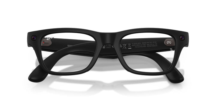 Ray-Ban Meta Blayzer 7001 Matte Black - Clear