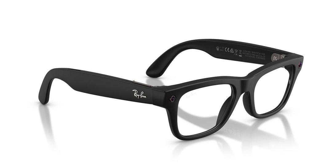 Ray-Ban Meta Blayzer 7001 Matte Black - Clear