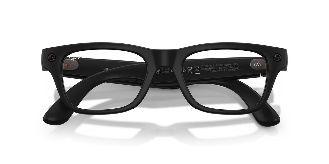 Ray-Ban Meta Blayzer 7001 Large Matte Black - Clear