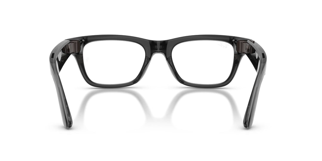Ray-Ban Meta Blayzer 7001 Shiny Transparent Black - Clear