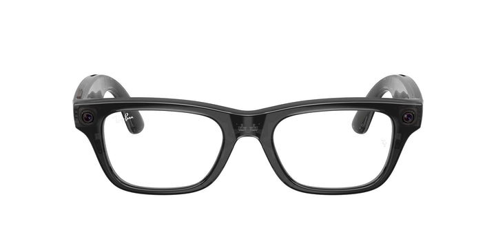 Ray-Ban Meta Blayzer 7001 Large Shiny Transparent Black - Clear