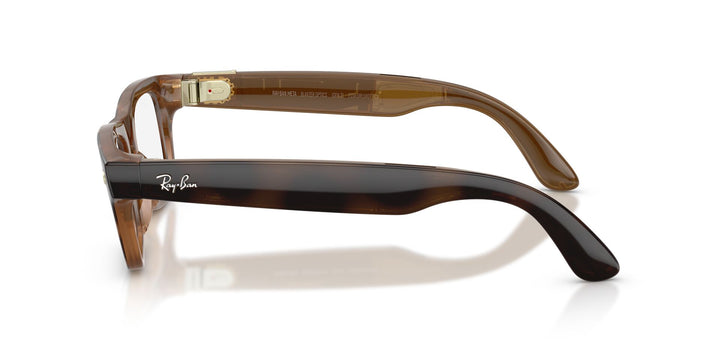 Ray-Ban Meta Blayzer 7001 Shiny Havana - Clear