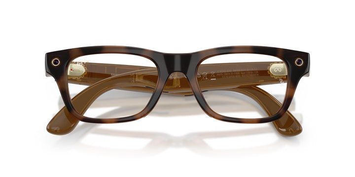 Ray-Ban Meta Blayzer 7001 Shiny Havana - Clear