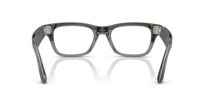 Ray-Ban Meta Blayzer 7001 Matte Transparent Ice Grey - Clear
