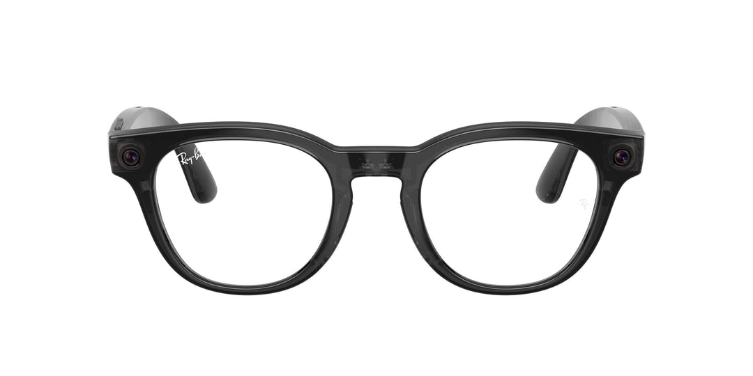 Ray-Ban Meta Scriber 7002 Shiny Transparent Black - Clear