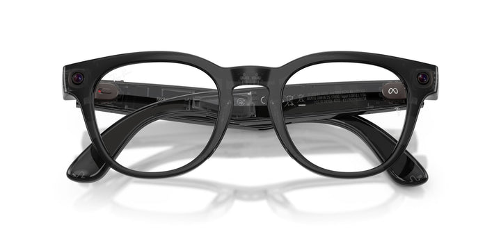 Ray-Ban Meta Scriber 7002 Shiny Transparent Black - Clear