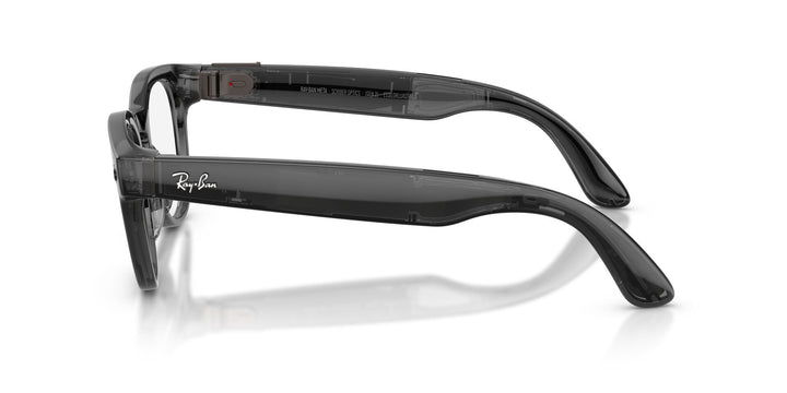 Ray-Ban Meta Scriber 7002 Shiny Transparent Black - Clear