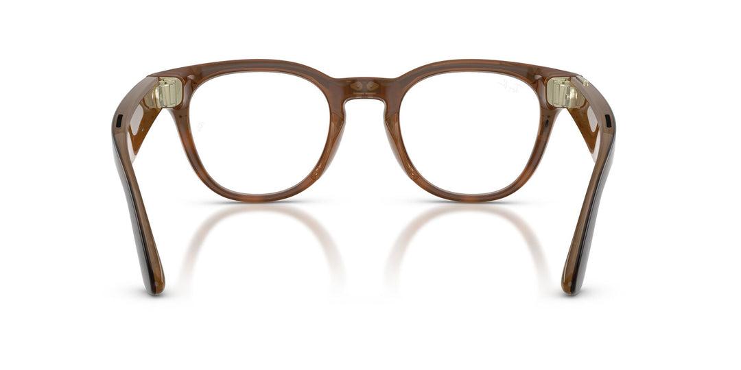 Ray-Ban Meta Scriber 7002 Shiny Havana - Clear