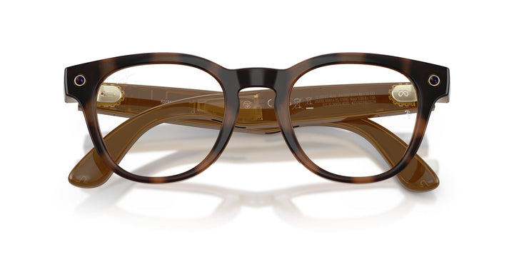 Ray-Ban Meta Scriber 7002 Shiny Havana - Clear