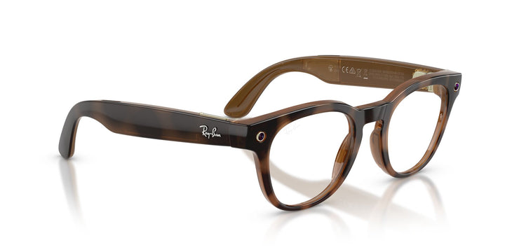 Ray-Ban Meta Scriber 7002 Shiny Havana - Clear