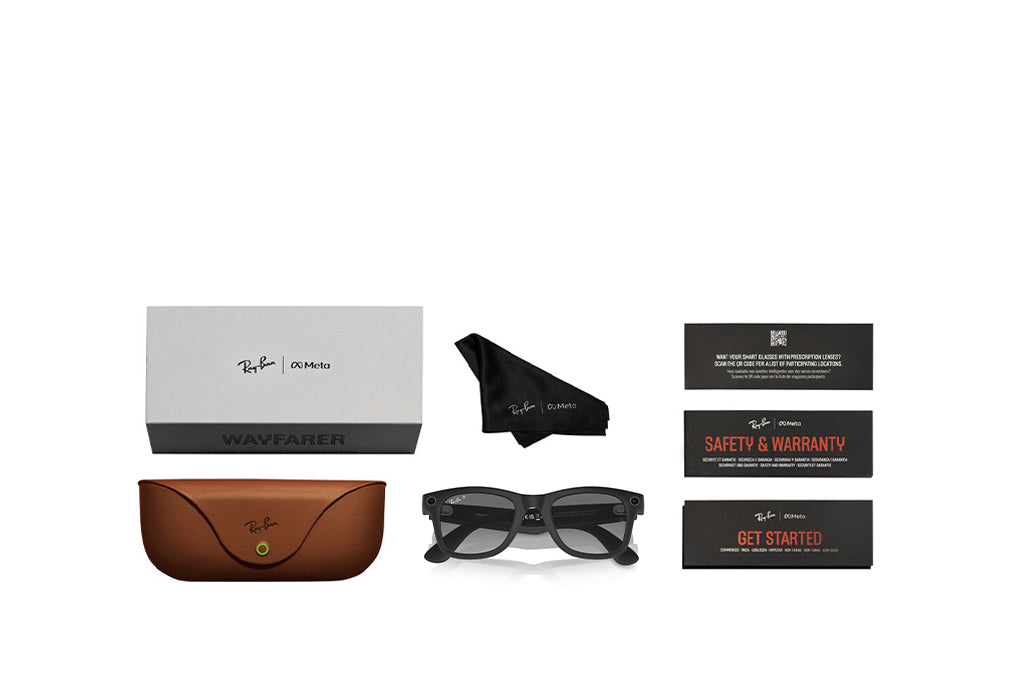 Ray-Ban Meta AI RW4006 (Wayfarer) Sunglass - Polarised