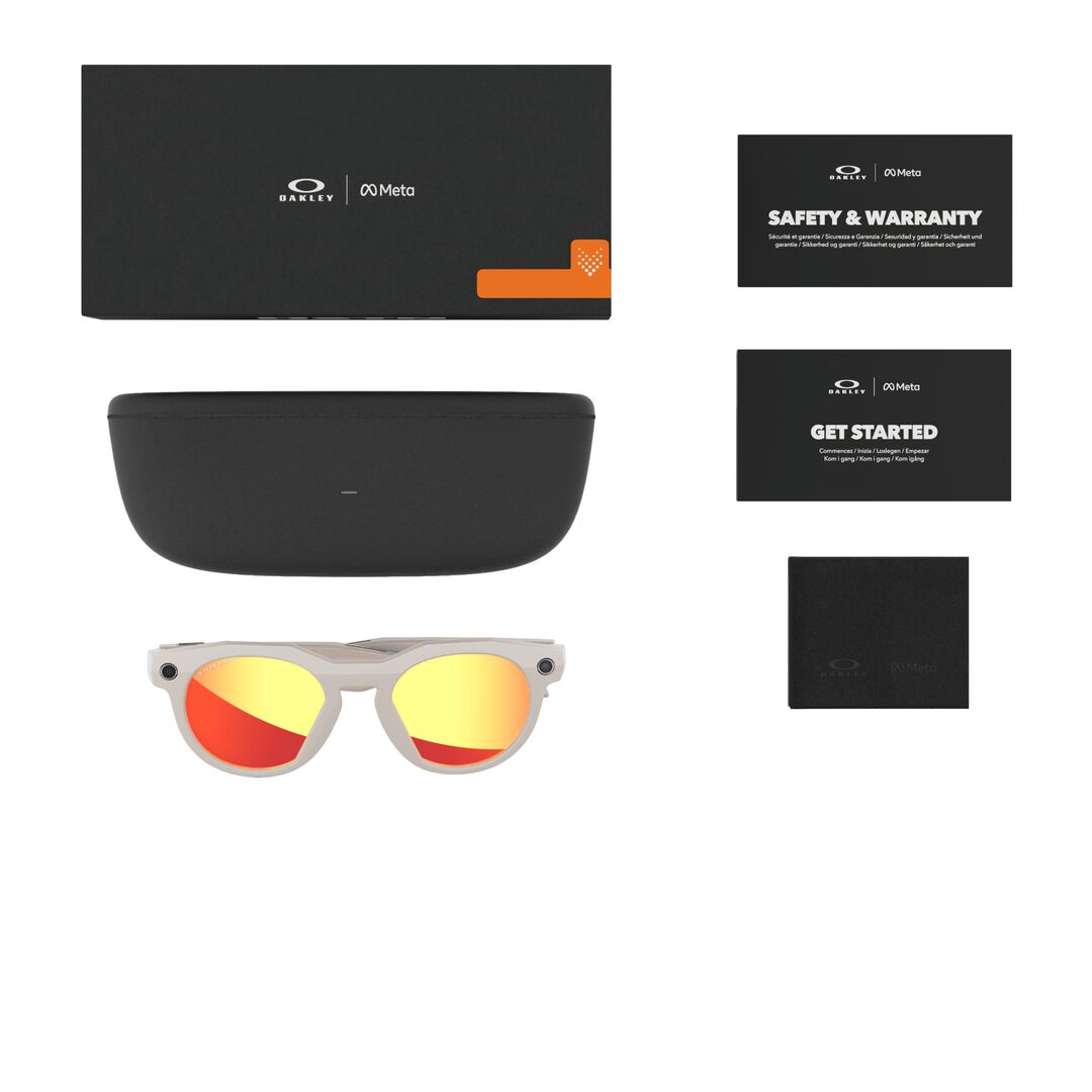 Oakley Meta HSTN OW8002 Prizm Ruby Sunglass