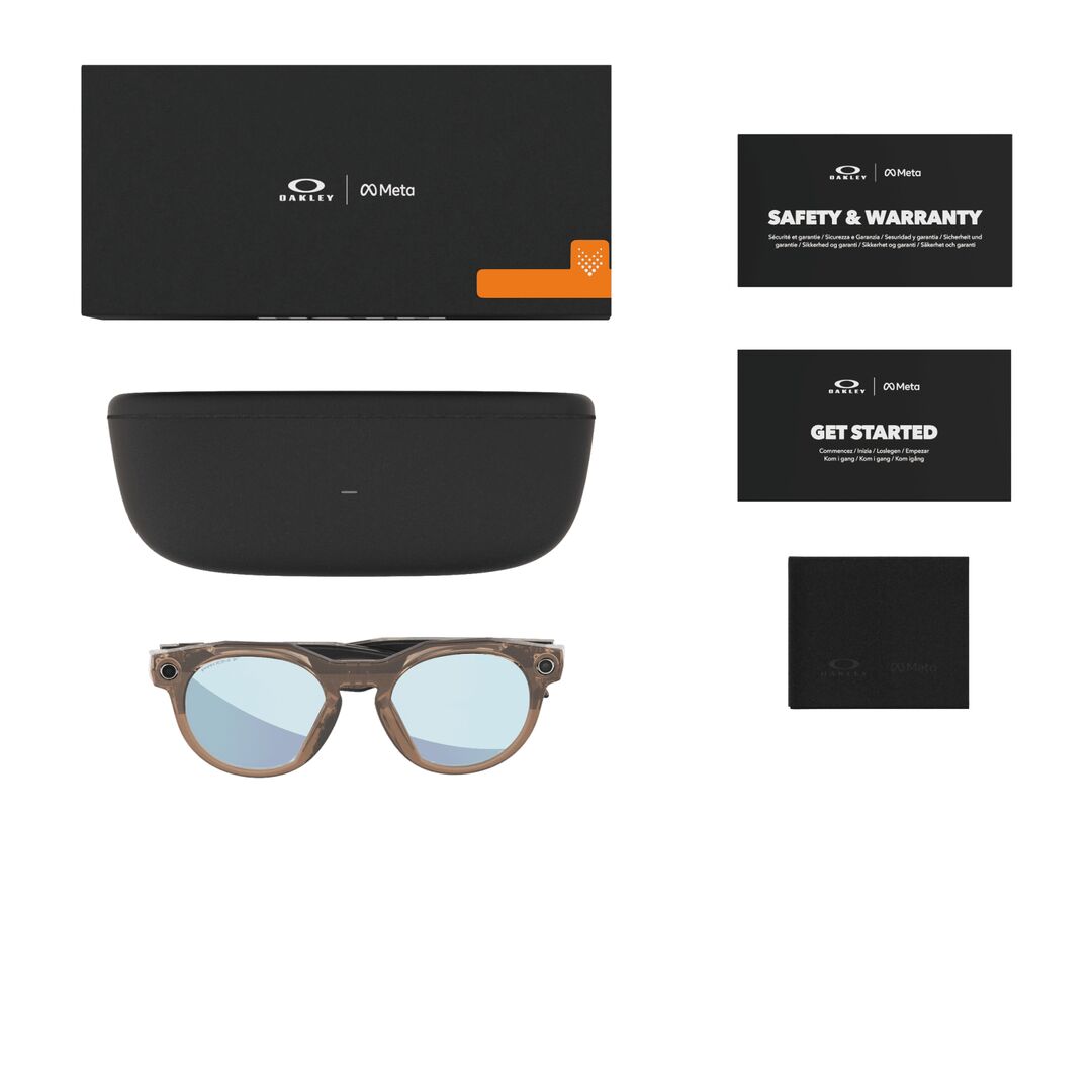 Oakley Meta HSTN OW8002 Prizm Deep Water Polarized Sunglass