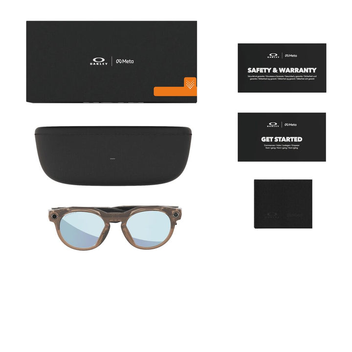 Oakley Meta HSTN OW8002 Prizm Deep Water Polarized Sunglass