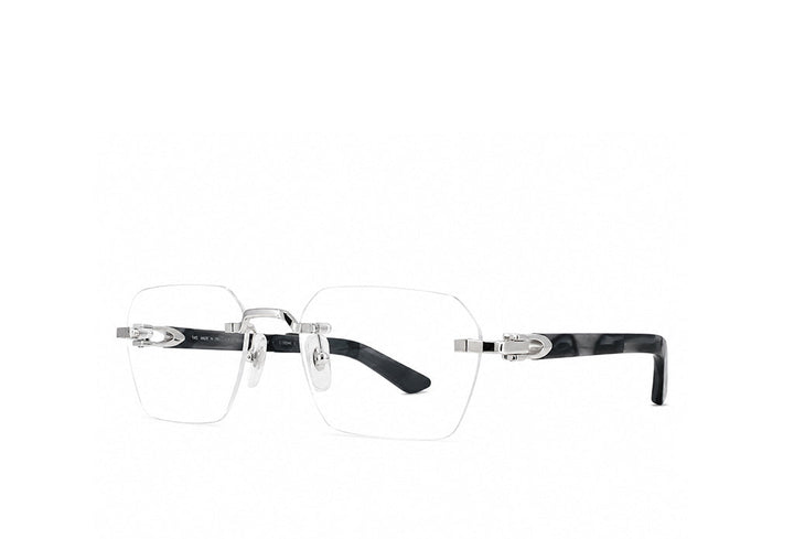 Cartier 0623O Silver/Grey Spectacle