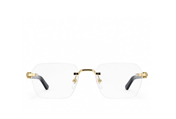 Cartier 0623O Gold/Black Spectacle