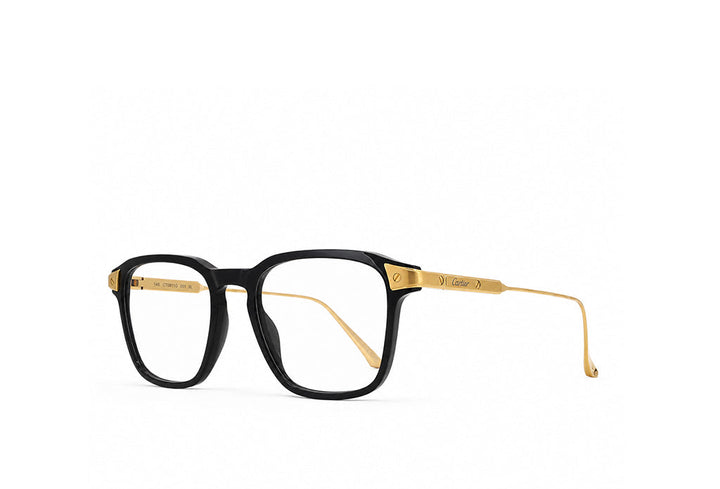 Cartier 0611O Shiny Black Spectacle