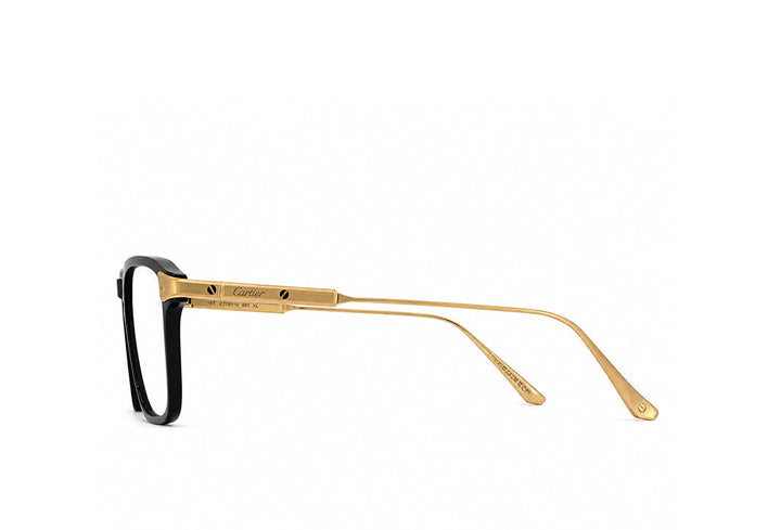 Cartier 0611O Shiny Black Spectacle