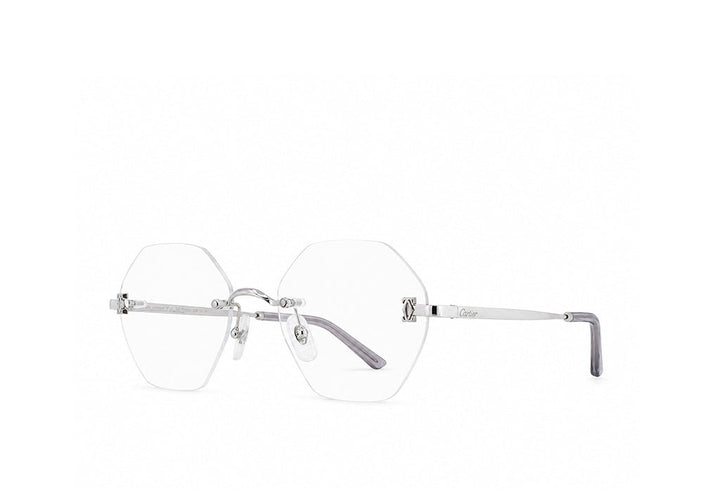 Cartier 0593O Silver Spectacle