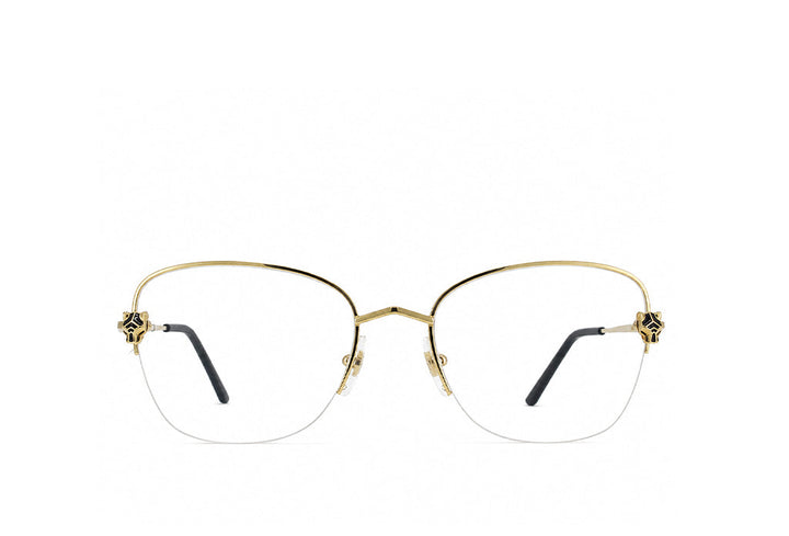 Cartier 0447O Gold Transparent Spectacle