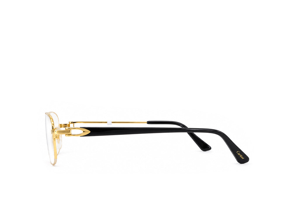 Cartier 0317O Golden-Black Spectacle