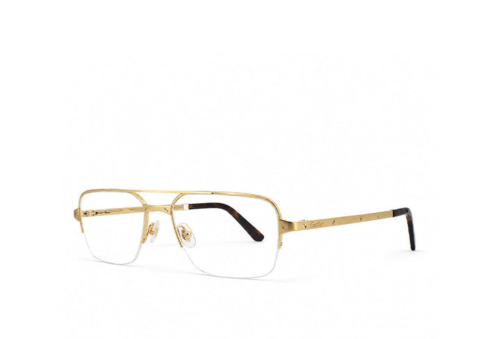 Cartier 0308O Gold Transparent Spectacle