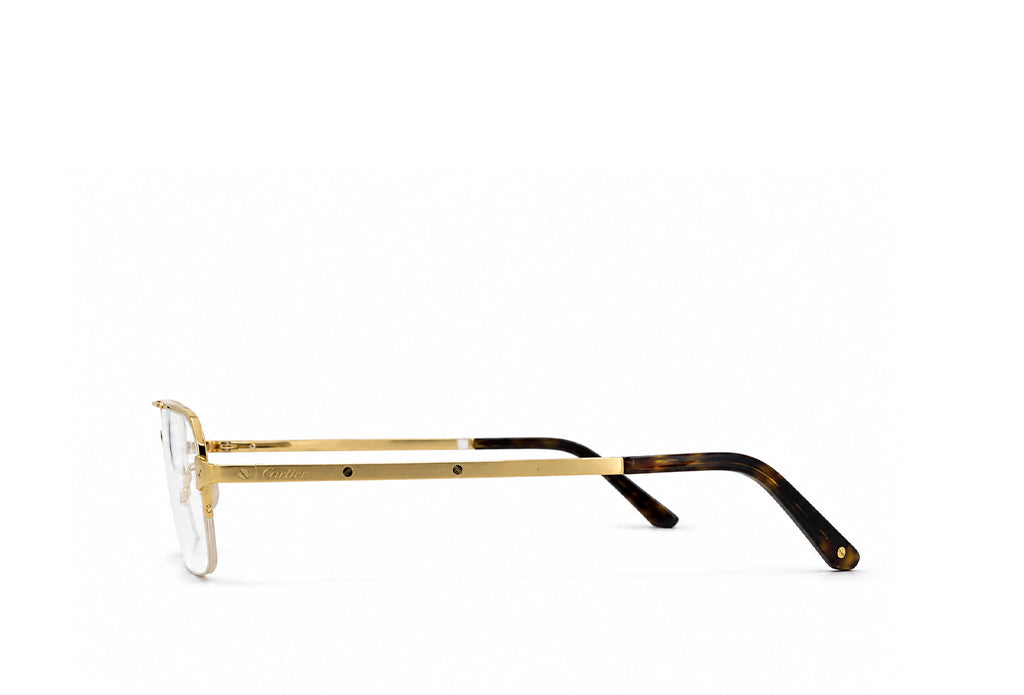 Cartier 0308O Gold Transparent Spectacle