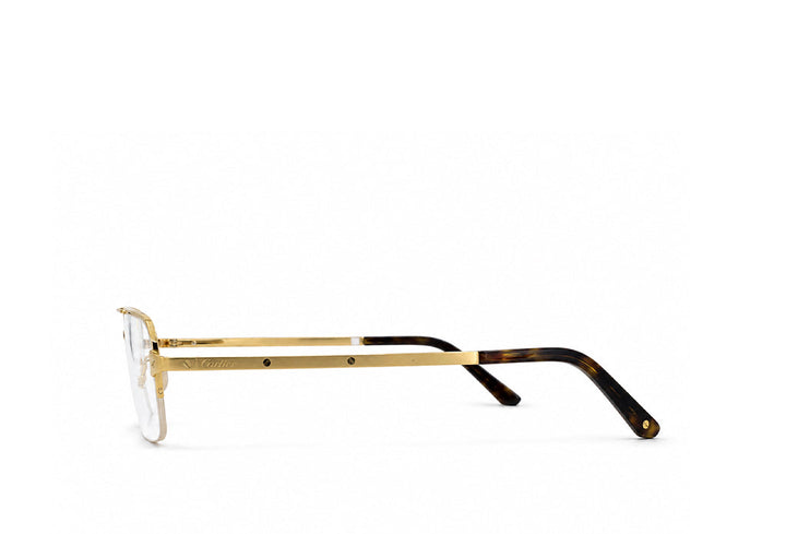 Cartier 0308O Gold Transparent Spectacle