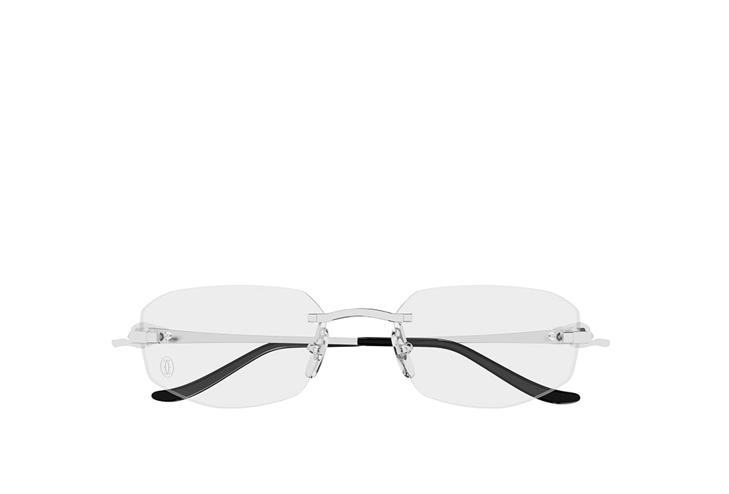 Cartier CT0601O rimless metal eyeglasses frame in gold finish