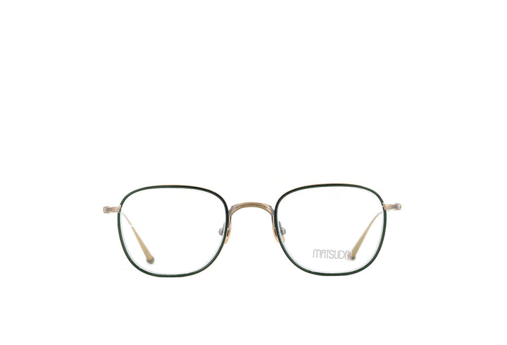 Matsuda 3090I Golden Green Spectacle