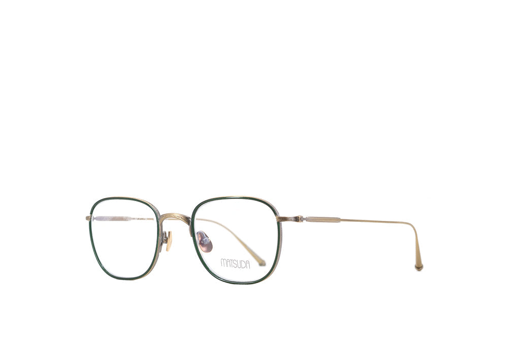 Matsuda 3090I Golden Green Spectacle