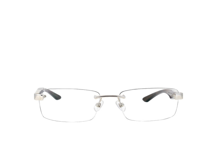 Maybach The Artist III Spectacle - Silver with Brown and Beige (P-WFB-Z25)