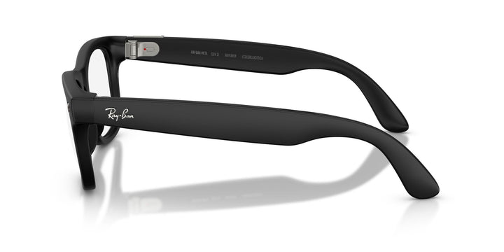 Ray-Ban Meta Gen 3 Wayfarer Matte Black Clear/Green | RW4011 601S1M - image 8 - Large 53-22