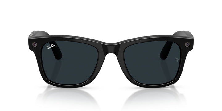 Ray-Ban Meta Gen 3 Wayfarer Shiny Black Clear/Grey | RW4011 601/1Z - image 6 - Large 53-22