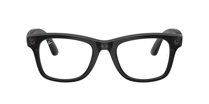 Ray-Ban Meta Gen 3 Wayfarer Polished Transparent Black Clear/Aquamarine | RW4011 690680 - image 1 - Large 53-22