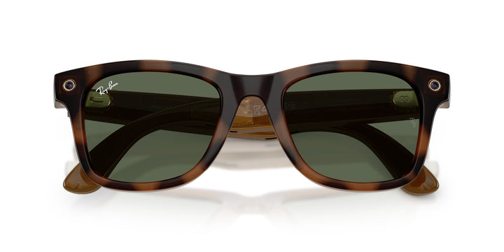 Ray-Ban Meta Gen 3 Wayfarer Polished Havana G-15 Green | RW4011 690571 - image 7 - Large 53-22