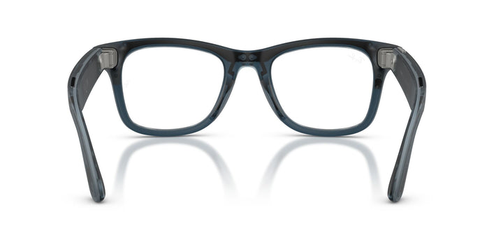 Ray-Ban Meta Gen 3 Wayfarer Matte Transparent Ocean Blue Clear/Grey | RW4011 69211Z - image 9 - Large 53-22
