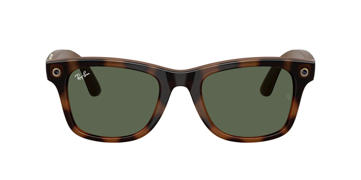 Ray-Ban Meta Gen 3 Wayfarer Polished Havana G-15 Green | RW4011 690571 - image 1 - Large 53-22