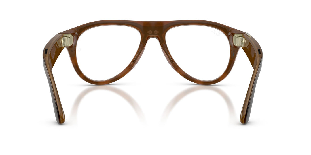 Ray-Ban Meta Gen 3 Aviator Polished Havana Clear/Brown | RW4016 6905M4 - image 9 - 54-18