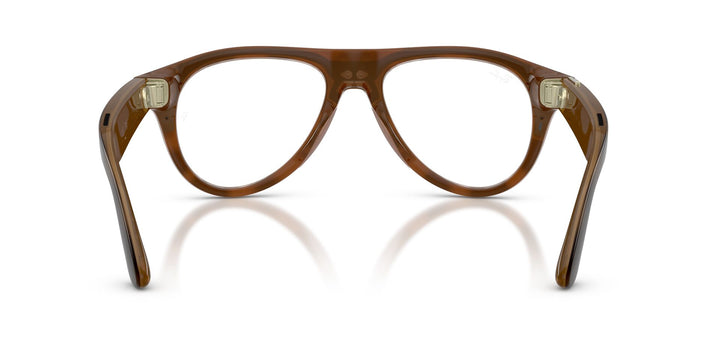 Ray-Ban Meta Gen 3 Aviator Polished Havana Clear/Brown | RW4016 6905M4 - image 9 - 54-18