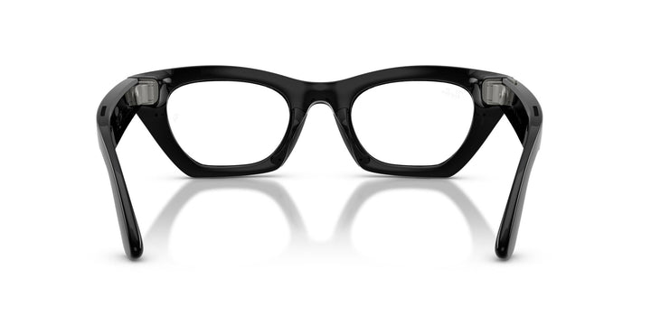 Ray-Ban Meta Gen 3 Zena Shiny Black Clear Blue-Violet Light Filter | RW4015 601/SB - image 6 - 49-22