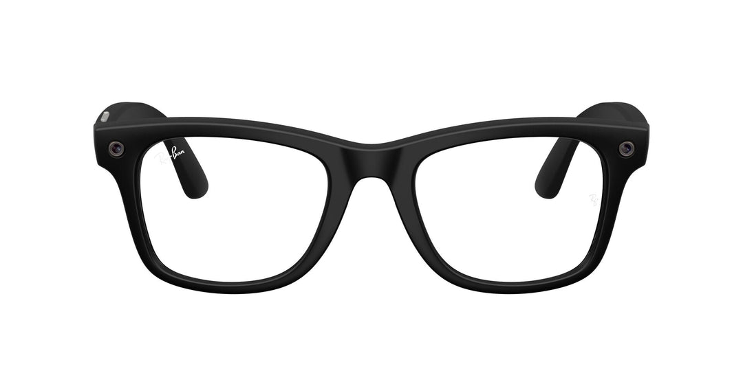 Ray-Ban Meta Gen 3 Wayfarer Matte Black Clear/Green | RW4011 601S1M - image 1 - Large 53-22