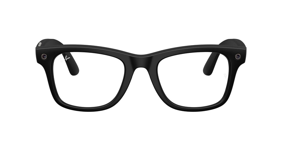 Ray-Ban Meta Gen 3 Wayfarer Matte Black Clear/Green | RW4011 601S1M - image 1 - Large 53-22