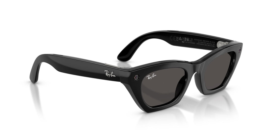 Ray-Ban Meta Gen 3 Zena Shiny Black Grey | RW4015 601/87 - image 8 - 49-22