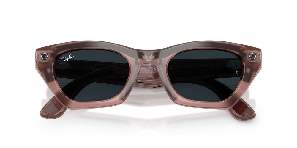 Ray-Ban Meta Gen 3 Zena Milky Pink Blush Sunglasses